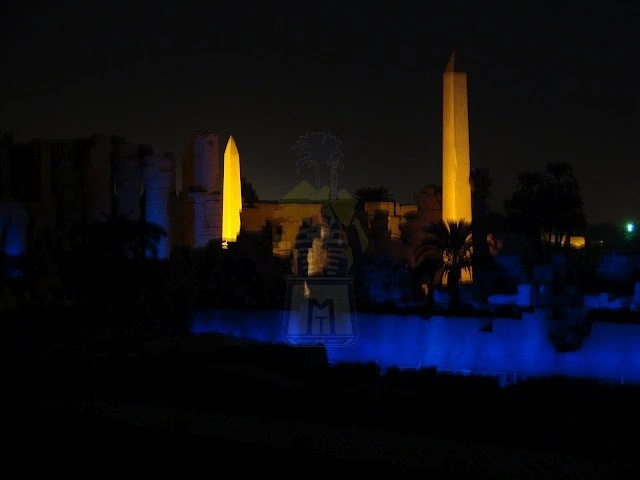 カルナック神殿の音と光ショー